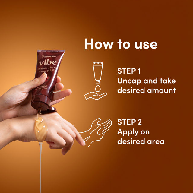 Bold Care Vibe Chocolate Water Based Lube