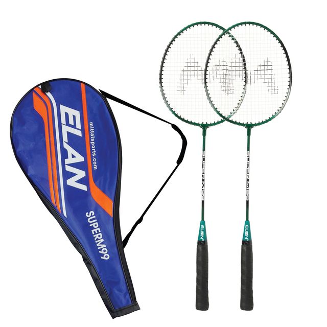 Mittal Sports Racket Set Pair Superm99 In Cover