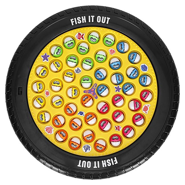 Hamley's Youreka Fishing Challenging and Mind Game for Kids 3Y+, Yellow