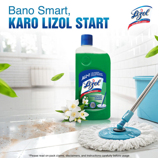 Lizol Jasmine Floor Cleaner Liquid