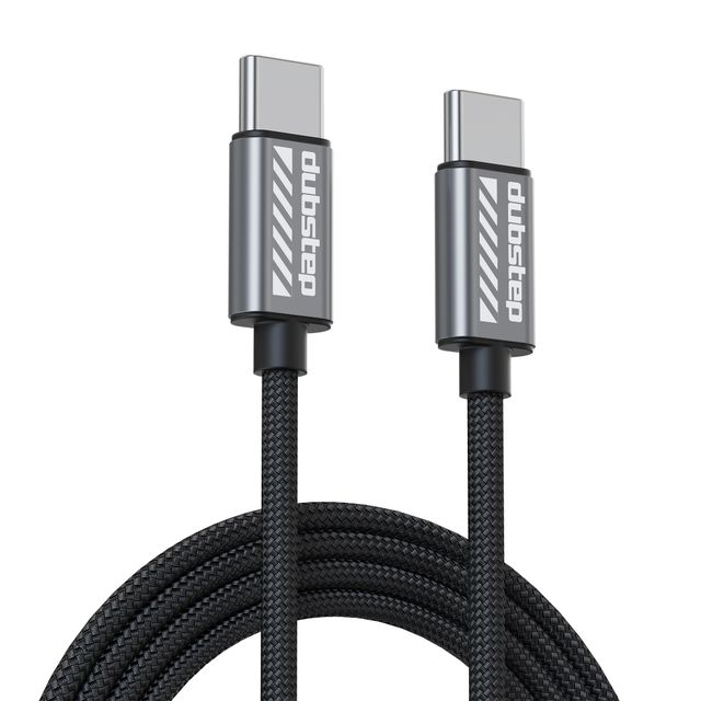 Dubstep Blaze Flash 65W 1.25m Type C to Type C Cable (Grey)