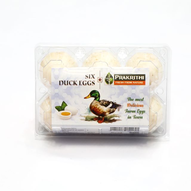Prakrithi Duck Egg(Pack Of 6)