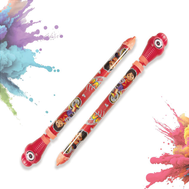 Tom Uncle Medium Water Pipe Pichkari for Holi | Red