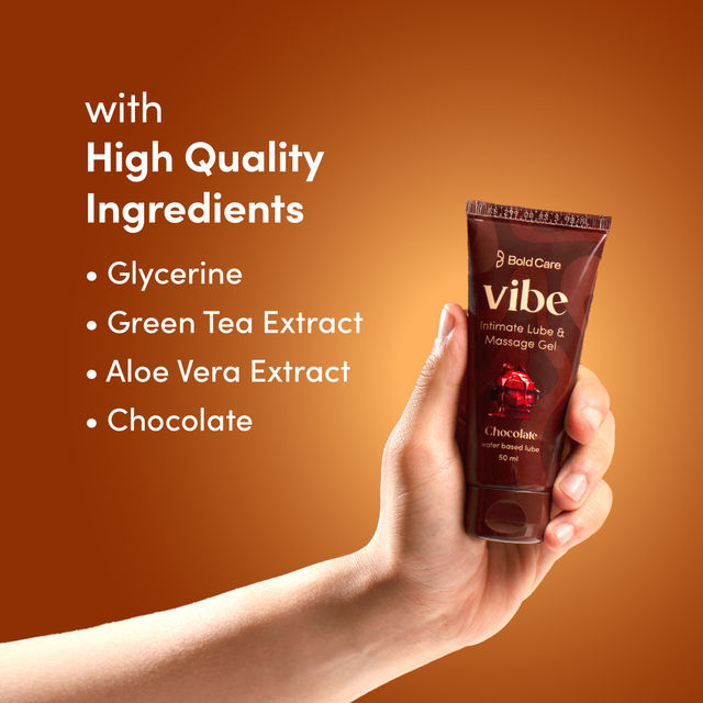 Bold Care Vibe Chocolate Water Based Lube