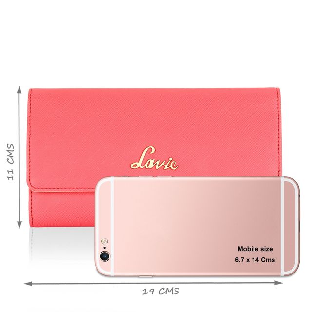 3冊　ELLE Collections Lavie Women's Large 3 Fold Clutches - Buy at ₹489 Online