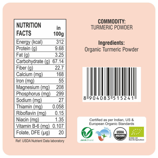 24 Mantra Organic Turmeric/Haldi Powder