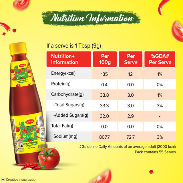 Maggi Hot & Sweet - Tomato Chilli Sauce