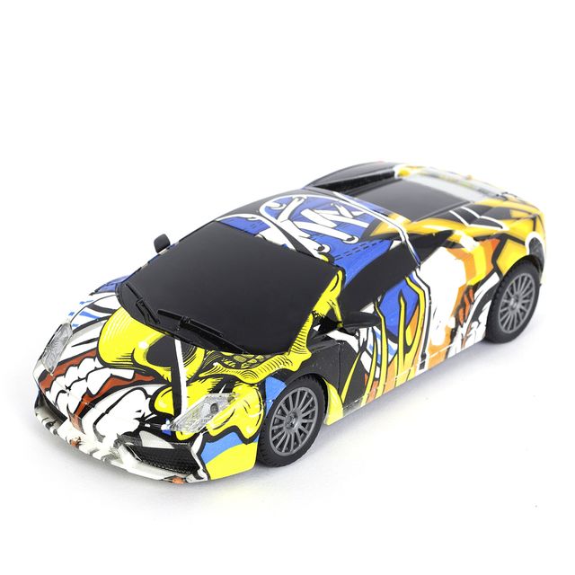 Hamleys 1:24 Veva Hi Speed Rc Car Rov Grafitti, Remote Control Toy