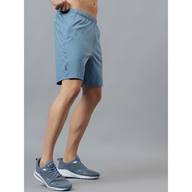 Dida Men's Sports Shorts | Regular Comfortable Stretchable Dry-Fit | Blue - L