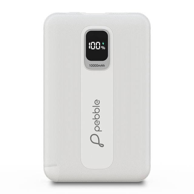 Pebble PB102 Rapid Air 10000mAh PB Ultra Thin and Small - White