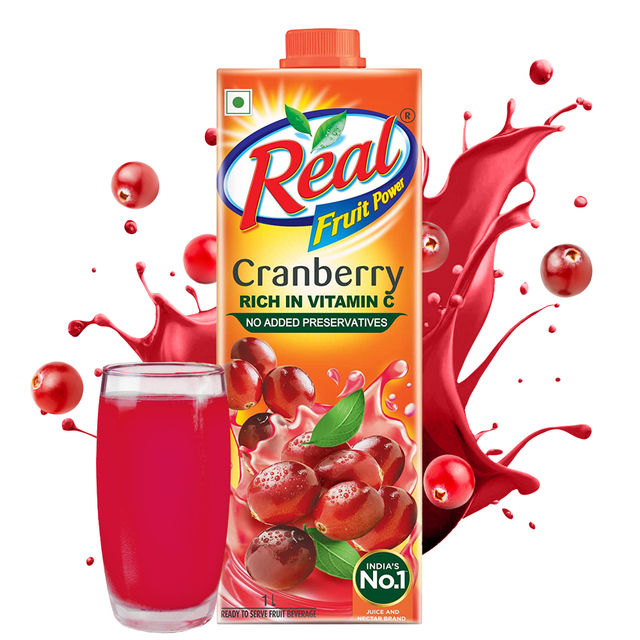 Dabur Real Cranberry Fruit Juice