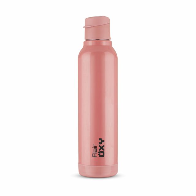 Flair Oxy Stainless Steel Inner Insulated Water Bottle 900Ml Pink