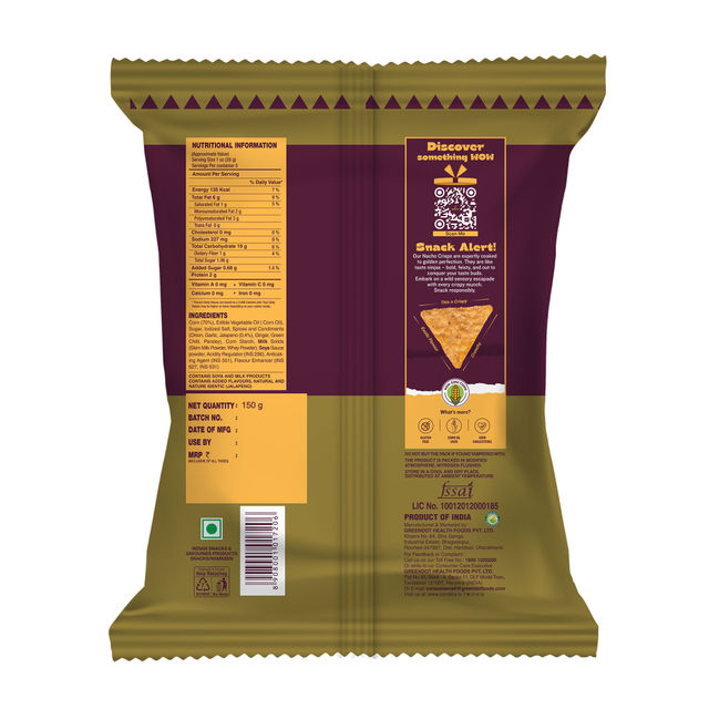Cornitos Nacho Chips - Sizzlin Jalapeno 150 g Combo