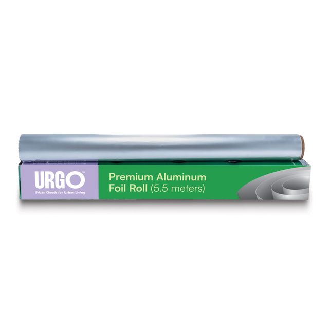 URGO Aluminum Foil - 5.5mx11 microns - Food Packing | Wrapping | Storing & Serving