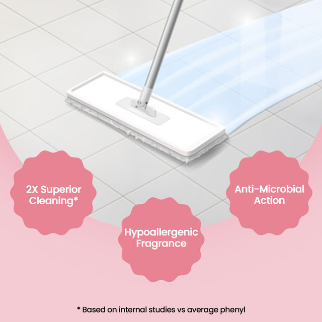 Foamworx Front Load Liquid Detergent - Himalayan Wildflower (800ml) & Foamworx Floor Cleaner - Kannauj Rose (800ml) Combo