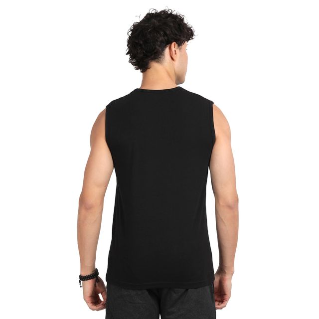 Pepe Jeans ATV02 Men's Cotton Solid Tank Top - S | Lightweight and Soft
