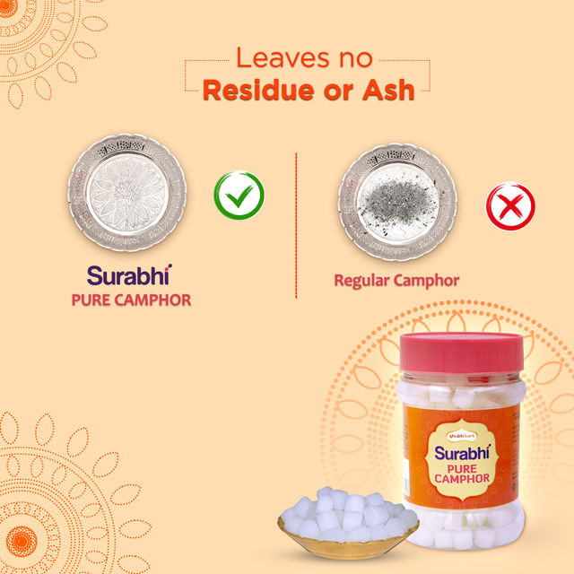 Shubhkart Surabhi Pure Camphor Container