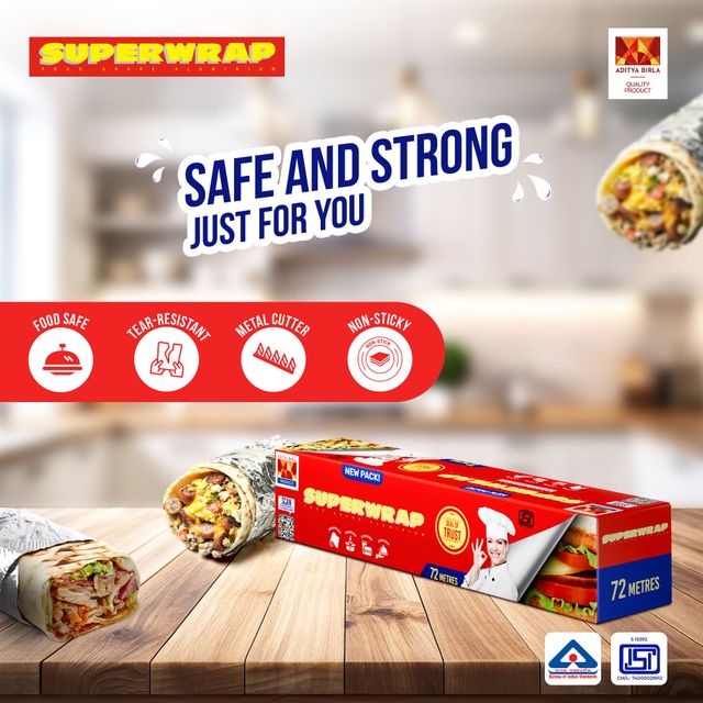 Superwrap Aluminium Foil (72 Meter)