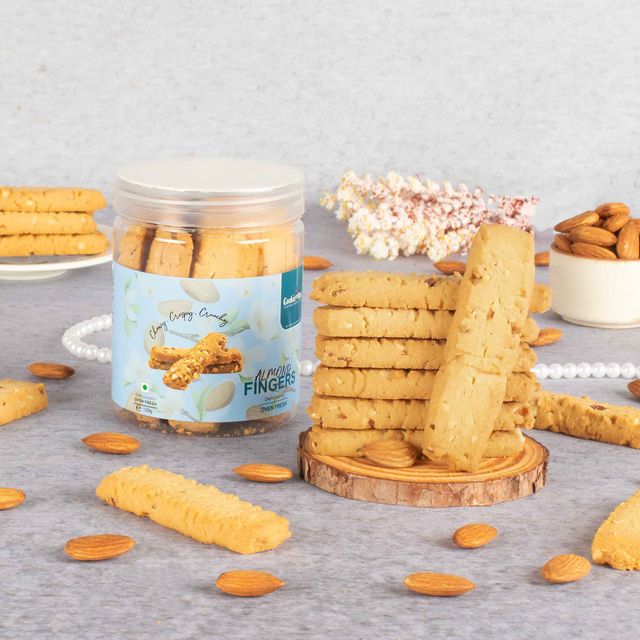 Cookie Man Almond Fingers Cookies Biscuits