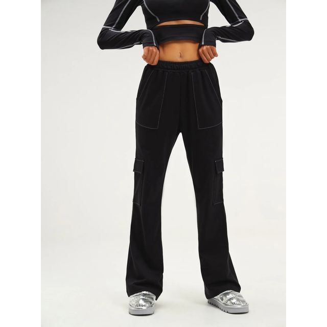 Cava Women's Joggers Wide Cargo | Kenya Black - XS