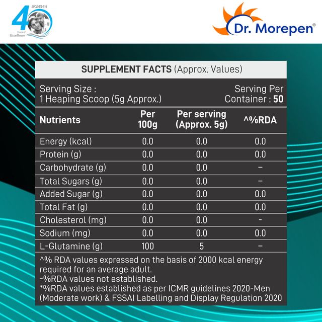 Dr.Morepen L-Glutamine