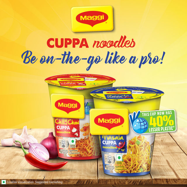Maggi Chilly Chow Cuppa Instant Noodles