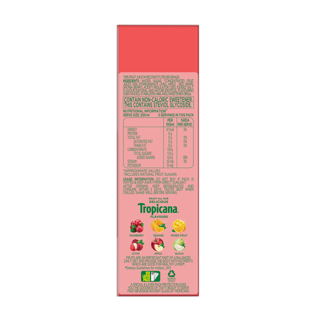 Tropicana Delight Pomegranate Fruit Juice