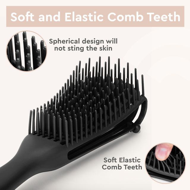 GUBB Paddle Hair Brush (Black)