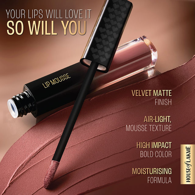 Lakme Xtraordin-airy Lip Mousse Love Me Red