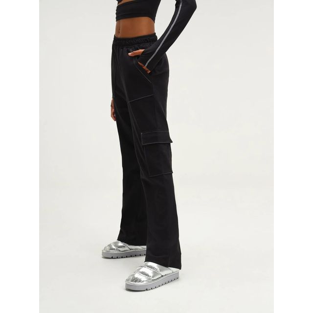 Cava Women's Joggers Wide Cargo | Kenya Black - XS