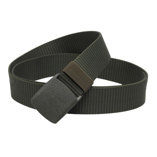 Buy Zoro Men's Nylon Belt | Black and Green - Free Size Online