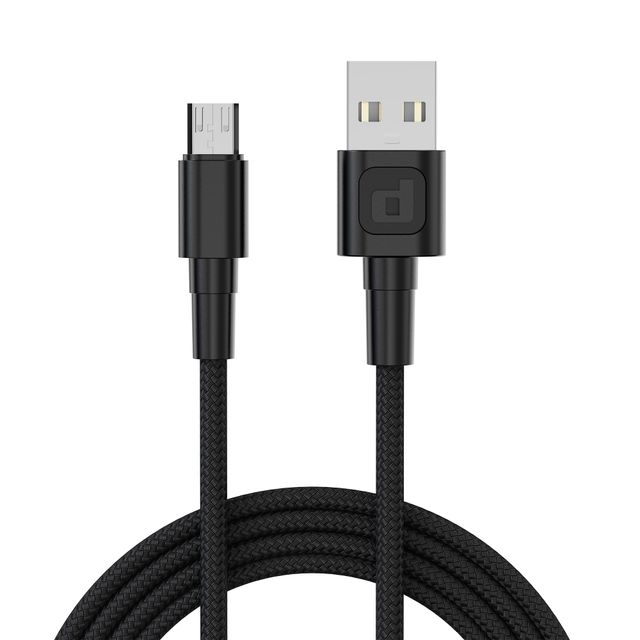 Dubstep Blaze Ultra 18W 3.1A Fast Charging Micro - USB A to Micro USB Cable (Black)