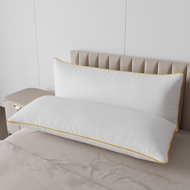 Sleepycat Microfiber Cuddle Pillow | Covered With Luxe Modal Fabric For Body Support -50X19 Inches