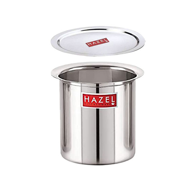 Hazel Steel Milk Pot With Lid, 1500 Ml | Stainless Steel Milk Boiler For Kitchen