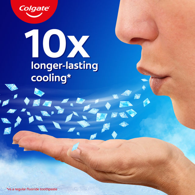 Colgate MaxFresh Toothpaste, Blue Gel Paste with Menthol for Super Fresh Breath (Peppermint Ice)