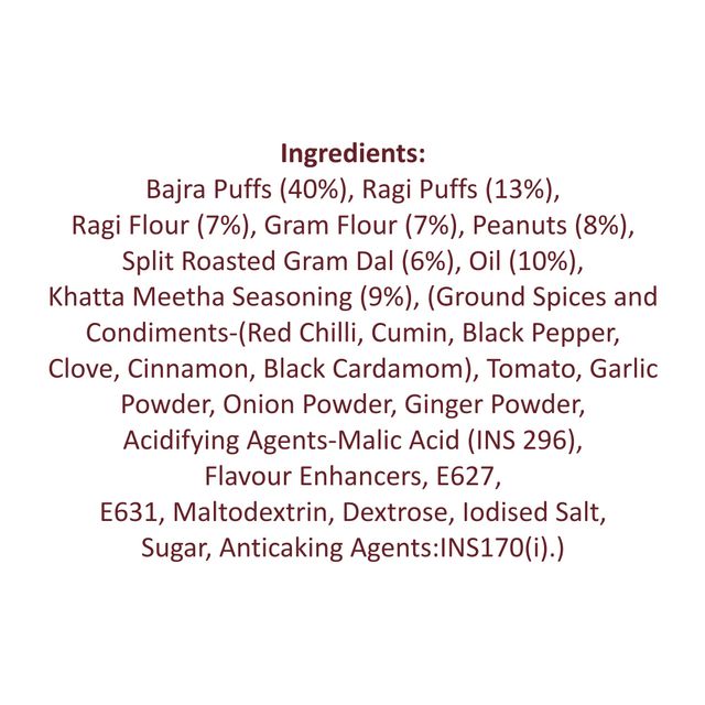 MILLETS & MORE Khatta Meetha Millet Bhel