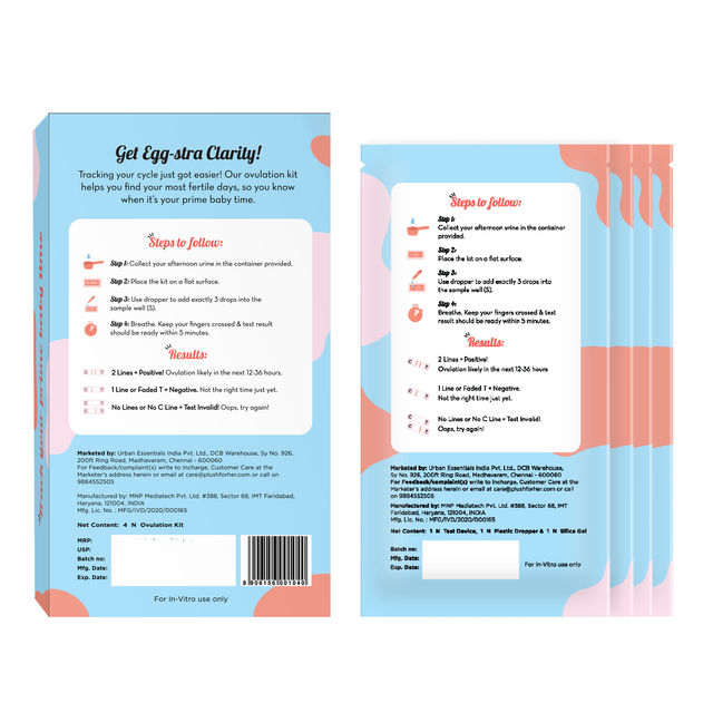 Plush Ova Track Ovulation Test Kit
