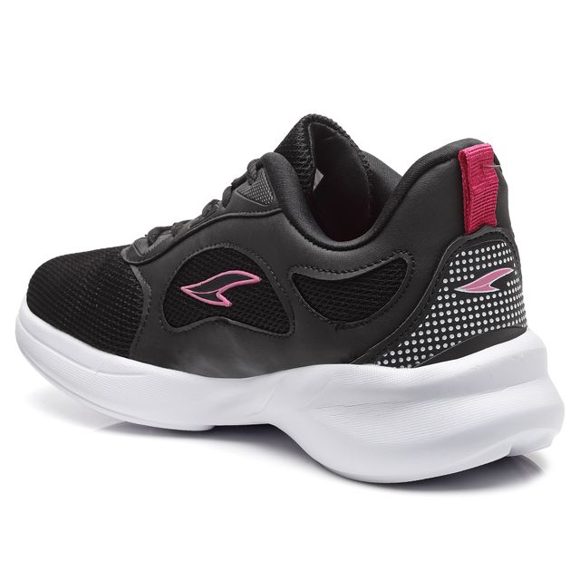 Asian Firefly-04 Women Black Rani Sports Shoes (Size-8)