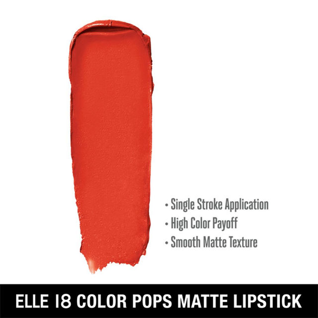 Elle 18 Color Pop Matte Lip Color - C26 Coral Diva