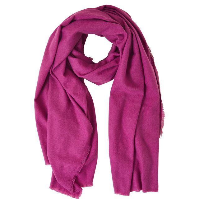 Accessorize London Women's Super-Soft Blanket Scarf | Pink