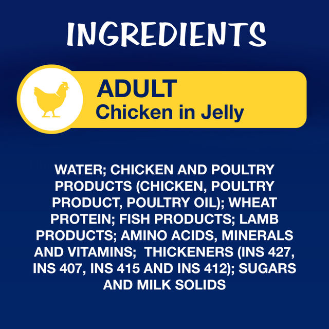 Purina Felix with Chicken in Jelly | Wet Food for Adults | Complete and Balanced Adult Food