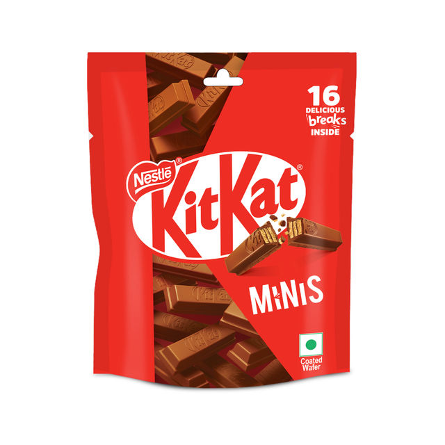 KitKat Minis Choco Coated Wafer Bar | Share Bag | Miniature Pouch