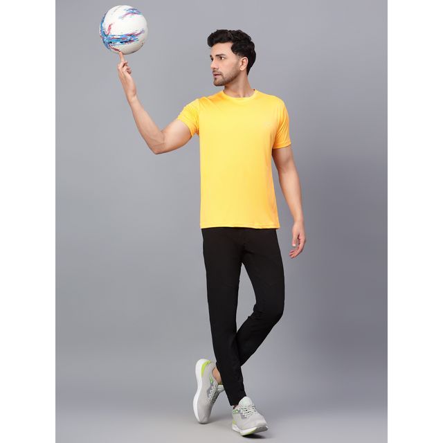 Shiv Naresh Men s T-Shirt Mustard | 2XL | SNCT01F