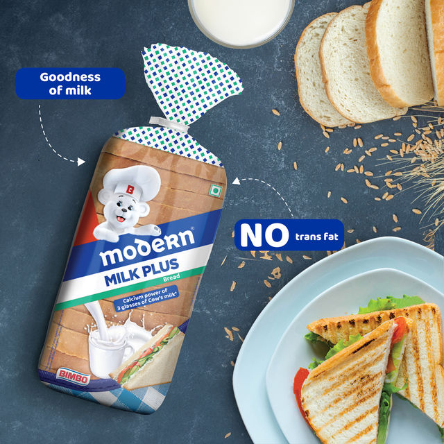 Modern Milk Plus Bread 350 g Combo