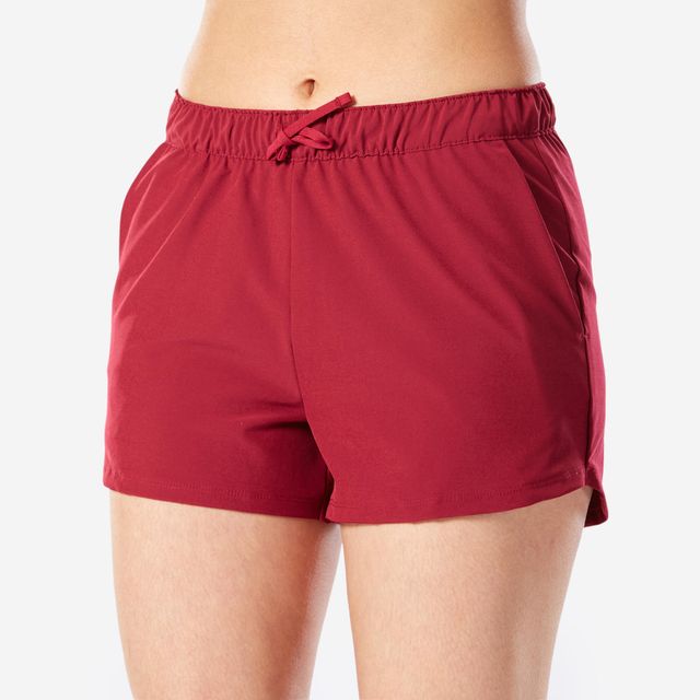 Kiprun By Decathlon | Women Running & Trail Running Breathable Shorts - Maroon, S
