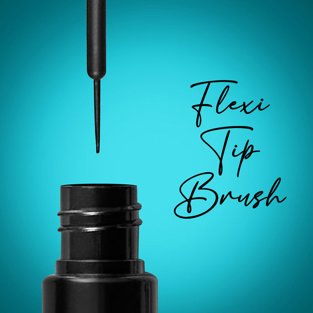 Lakme Elle 18 Eye Drama Kajal Super Black(0.35gms) & Lakme Eyeconic Eyeliner - Black | Waterproof(4.5ml) Combo