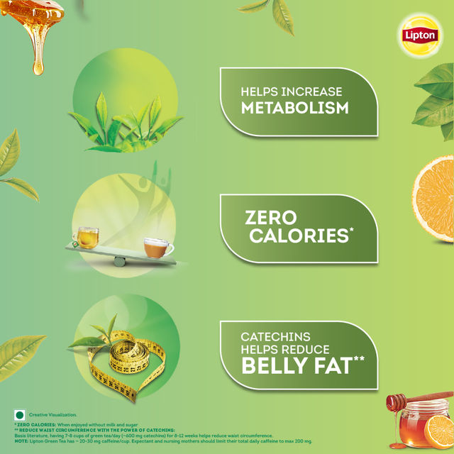 Lipton Honey and Lemon Green Tea
