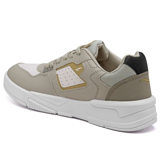 Asian Men s Mexico-02 Grey White Sneakers | UK-7