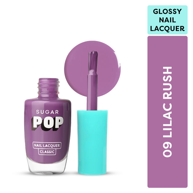 SUGAR POP Quick Drying Ultra Long-wear Glossy Finish Nail Lacquer - Lilac Rush 09