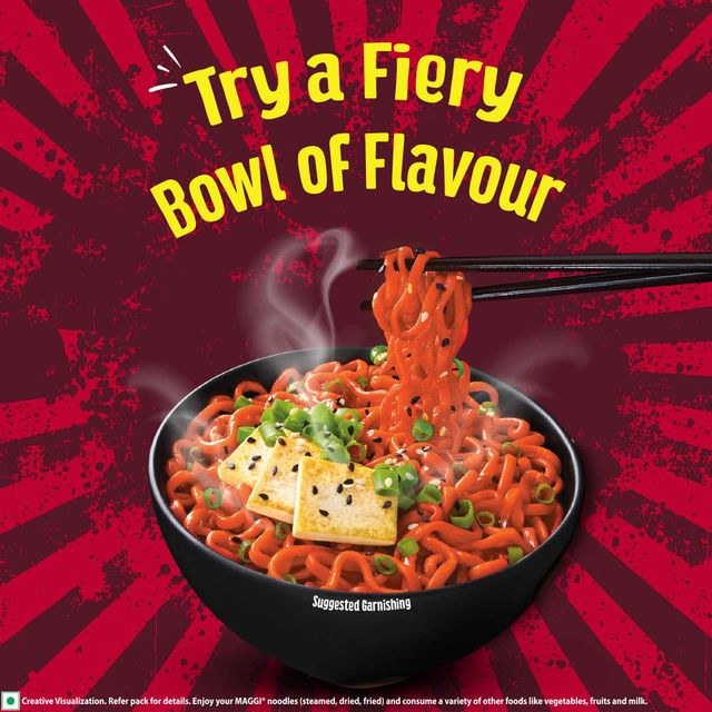 Maggi Korean Bbq Veg Instant Noodles Veg 90 g Combo